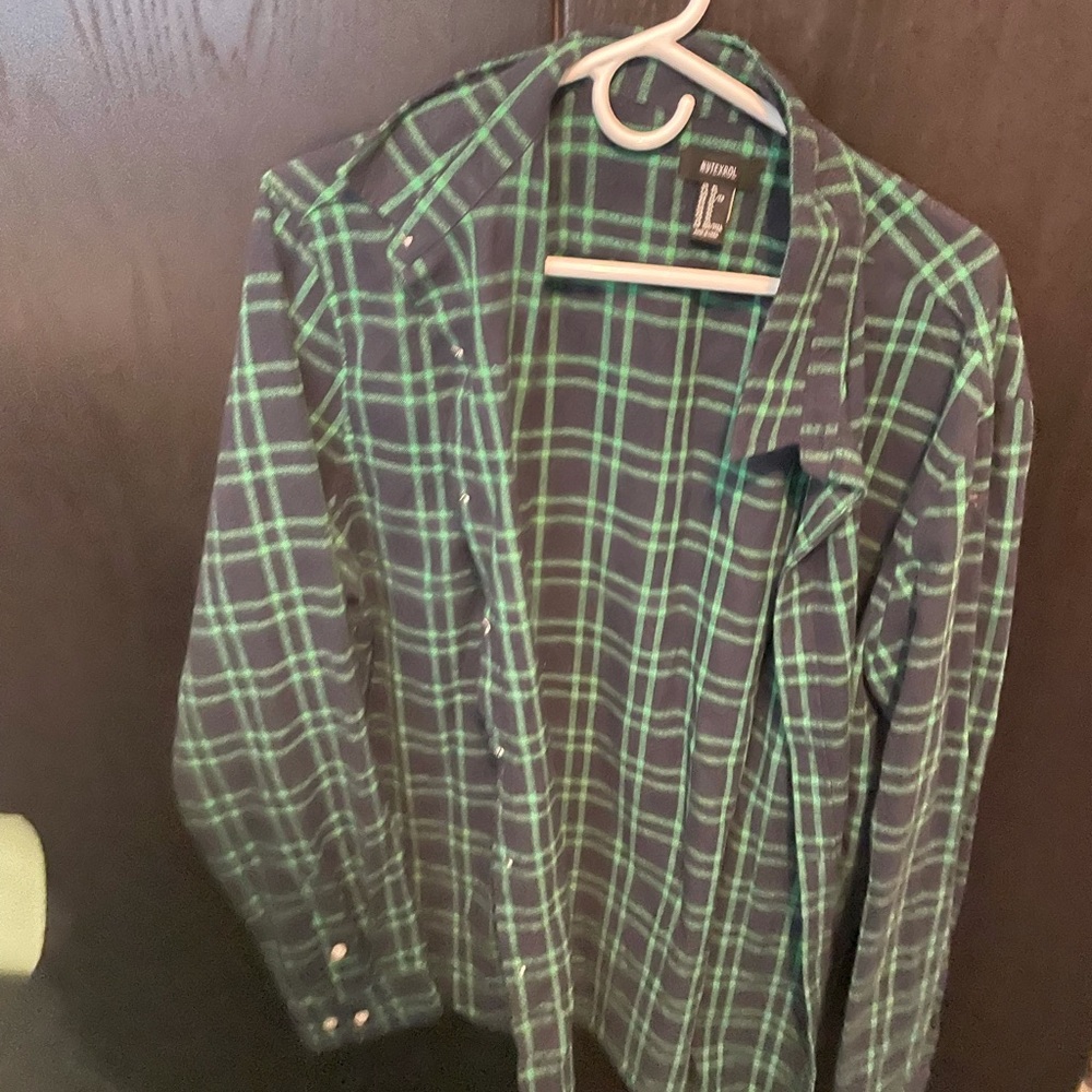 Mens flannel shirt
